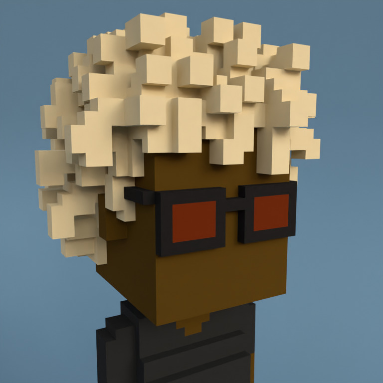 Meebit #9392 — Portrait