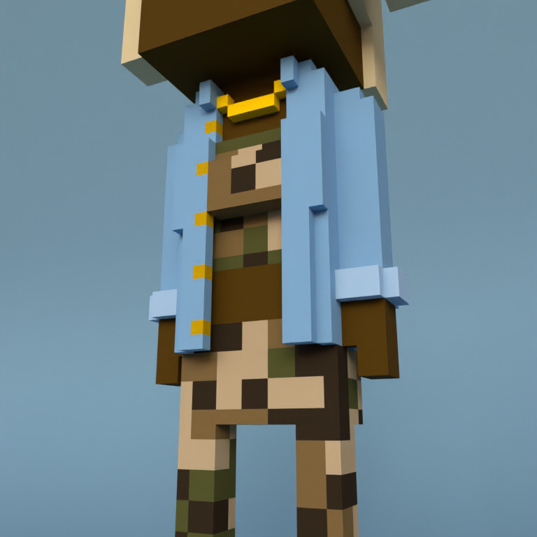 Meebit #9393 — Outfit