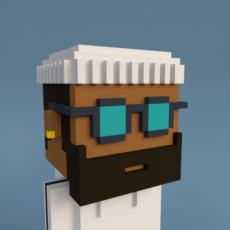 Meebit #9399 — Portrait