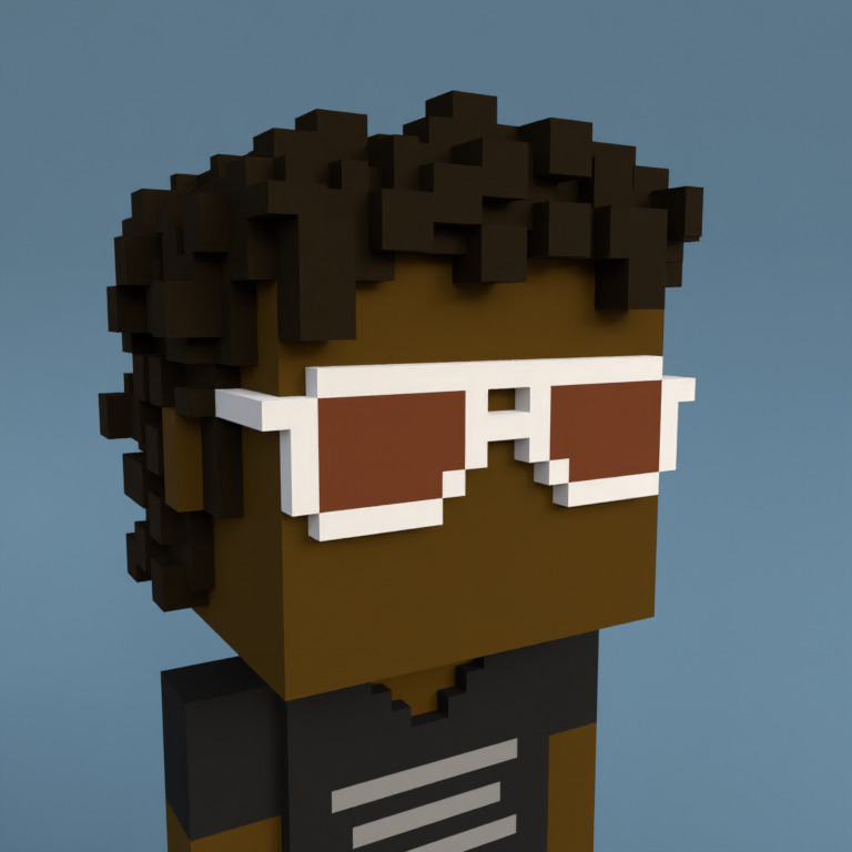 Meebit #9400 — Portrait