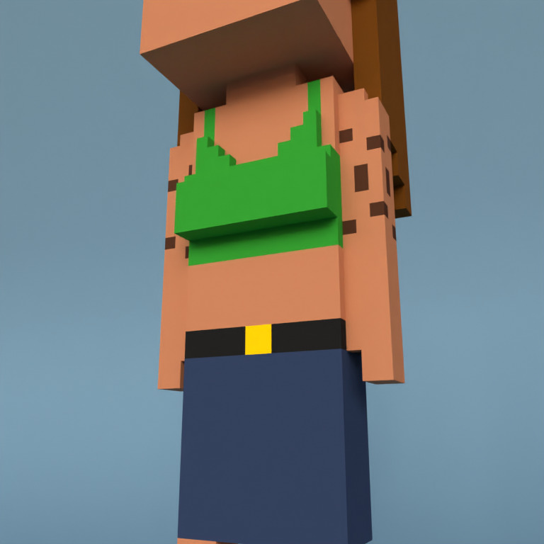 Meebit #9401 — Outfit