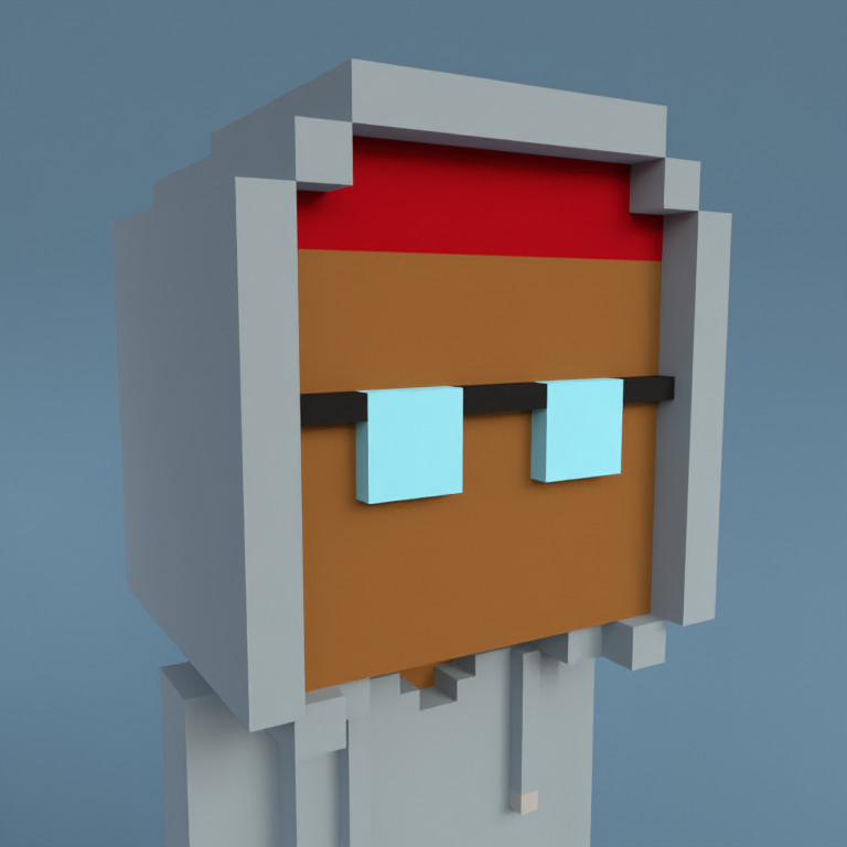 Meebit #9402 — Portrait