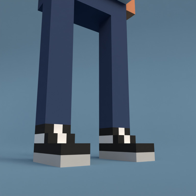 Meebit #9404 — Shoes