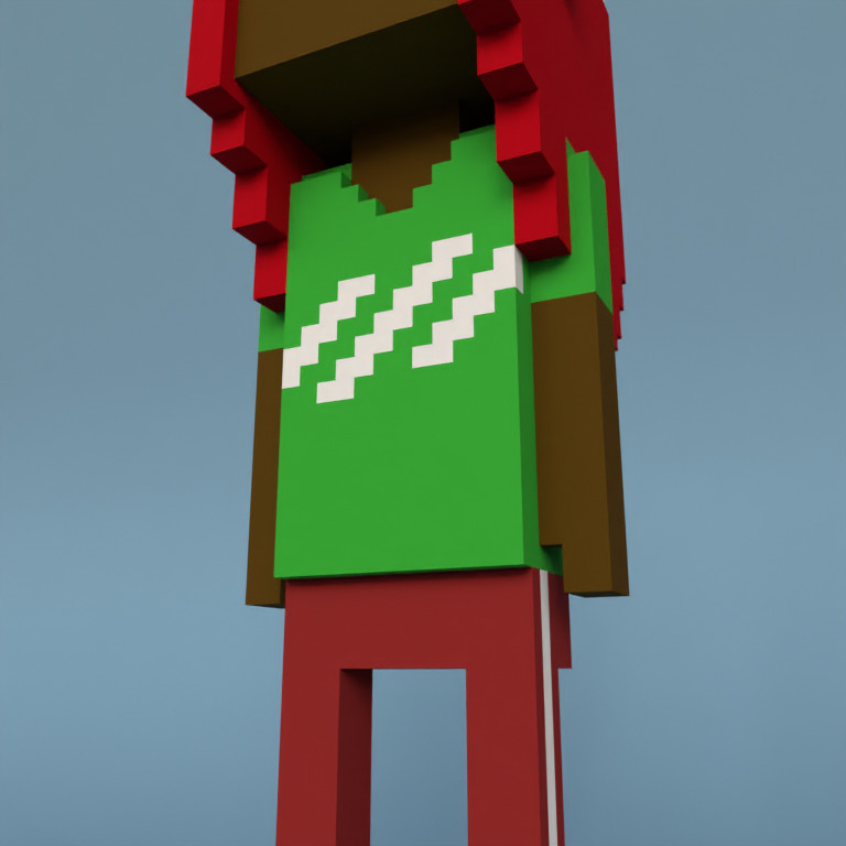 Meebit #9406 — Outfit