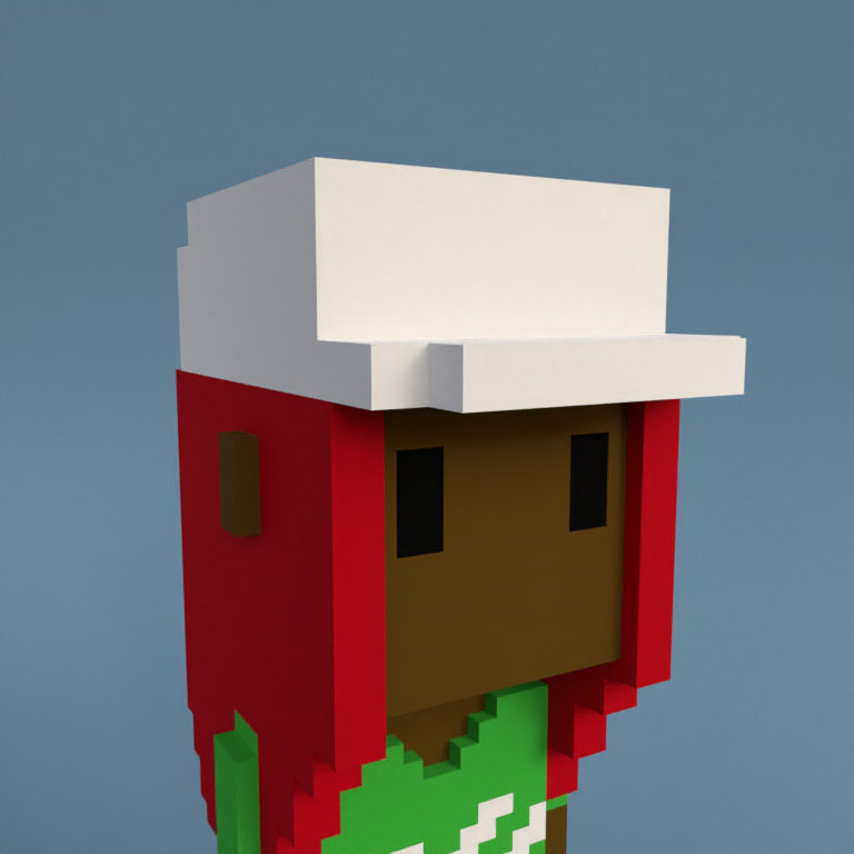 Meebit #9406 — Portrait