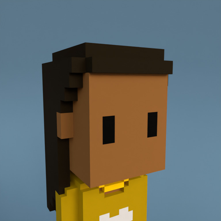 Meebit #9407 — Portrait