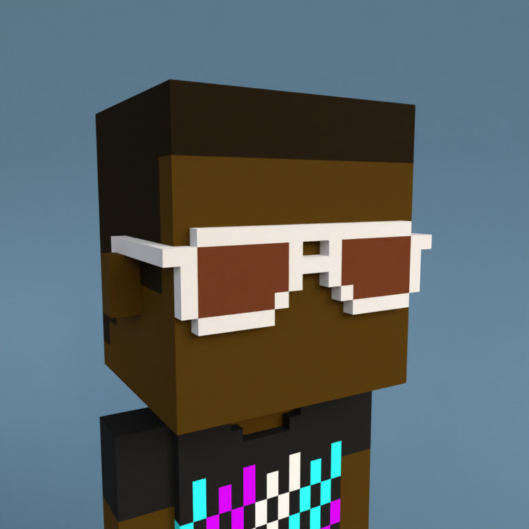 Meebit #9409 — Portrait