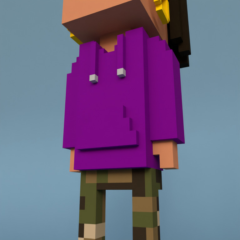Meebit #9411 — Outfit