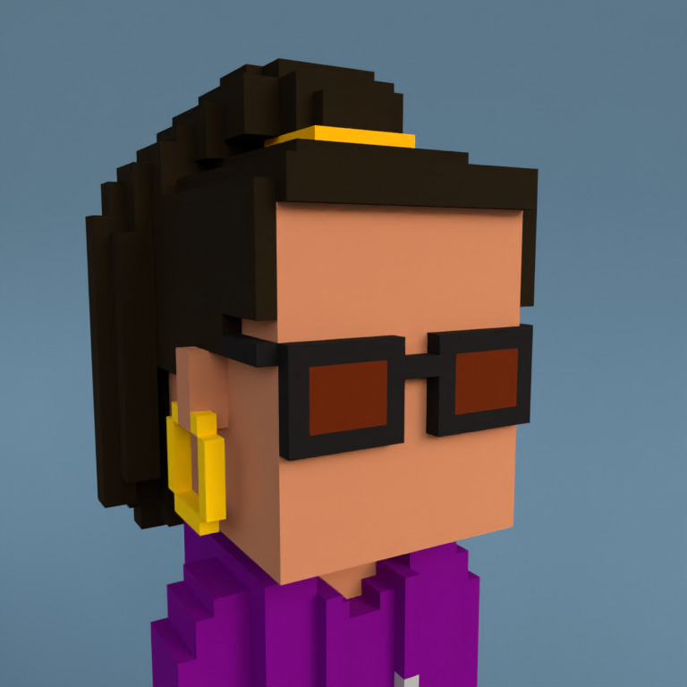 Meebit #9411 — Portrait