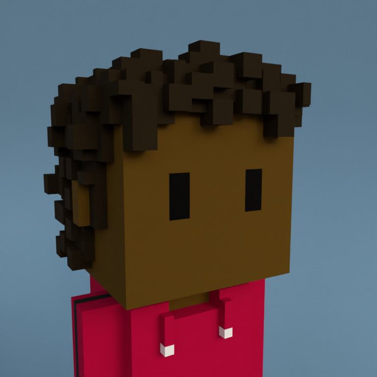 Meebit #9412 — Portrait