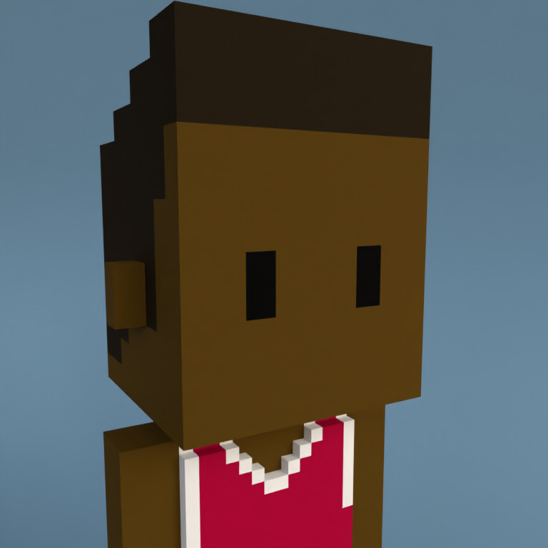 Meebit #9413 — Portrait