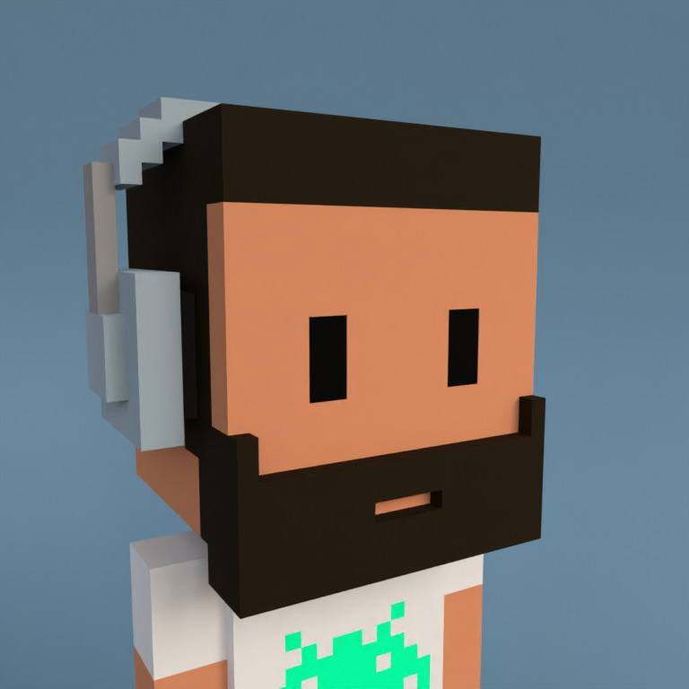 Meebit #9414 — Portrait