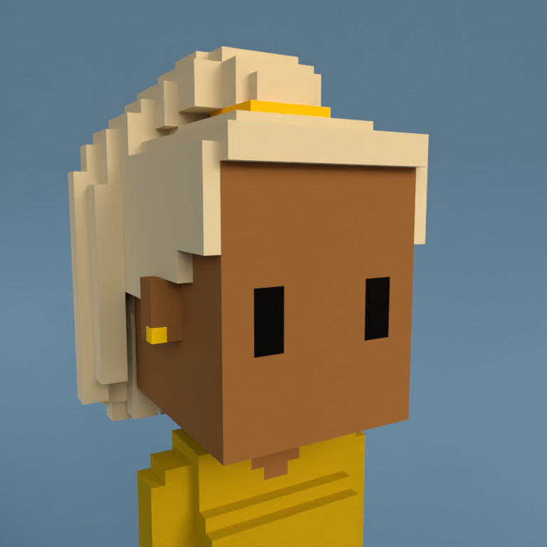 Meebit #9415 — Portrait