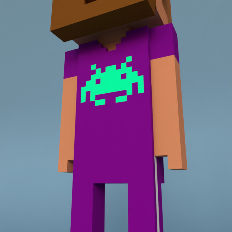 Meebit #9417 — Outfit