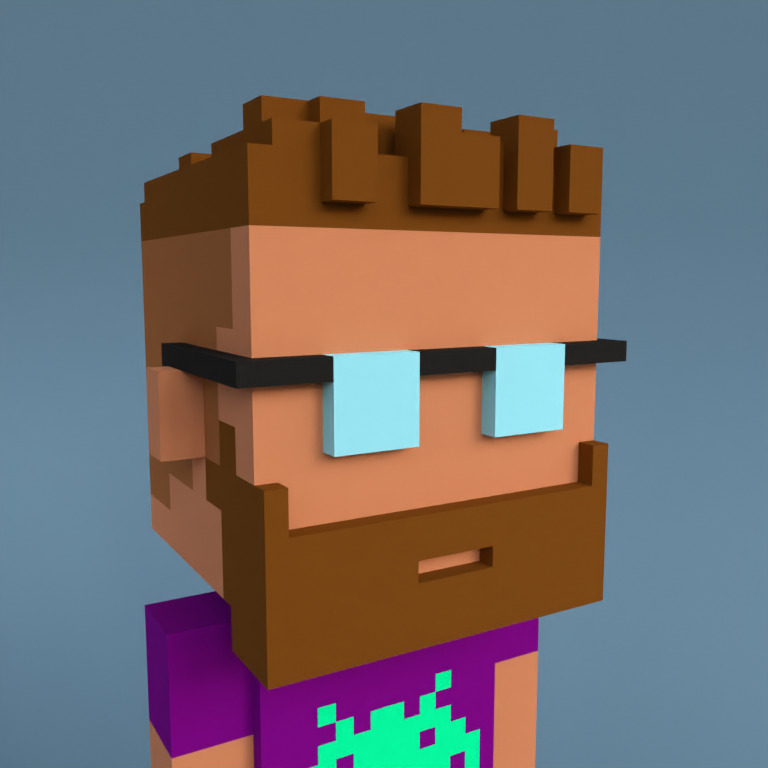 Meebit #9417 — Portrait