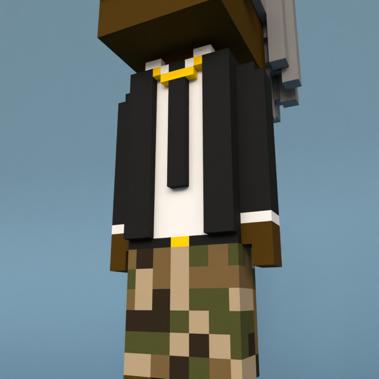 Meebit #9418 — Outfit