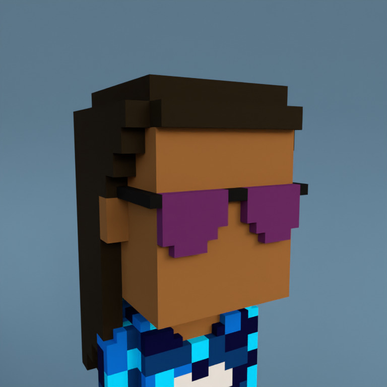 Meebit #9420 — Portrait