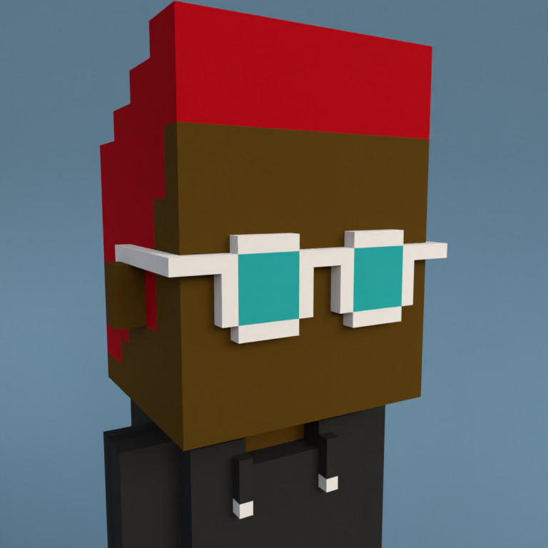 Meebit #9421 — Portrait