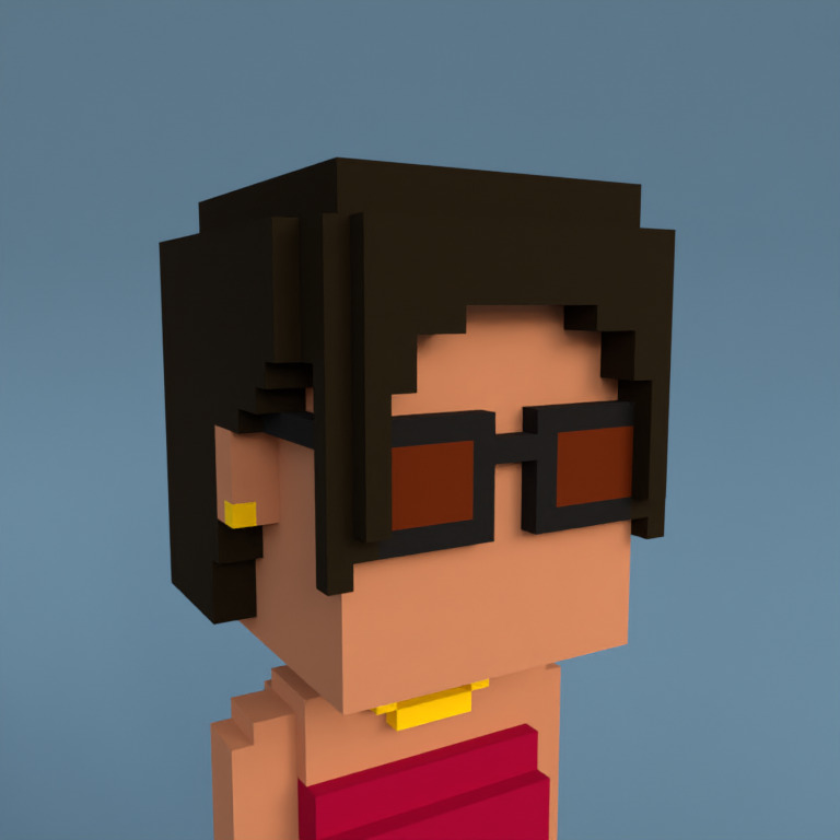 Meebit #9423 — Portrait
