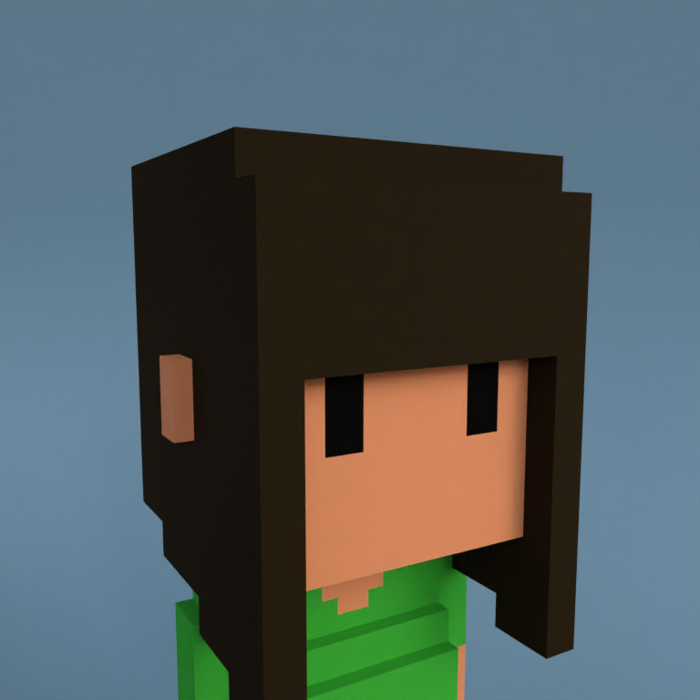 Meebit #9429 — Portrait