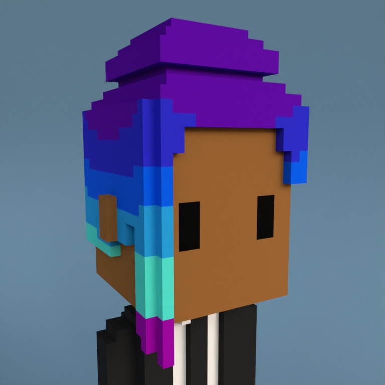 Meebit #9433 — Portrait