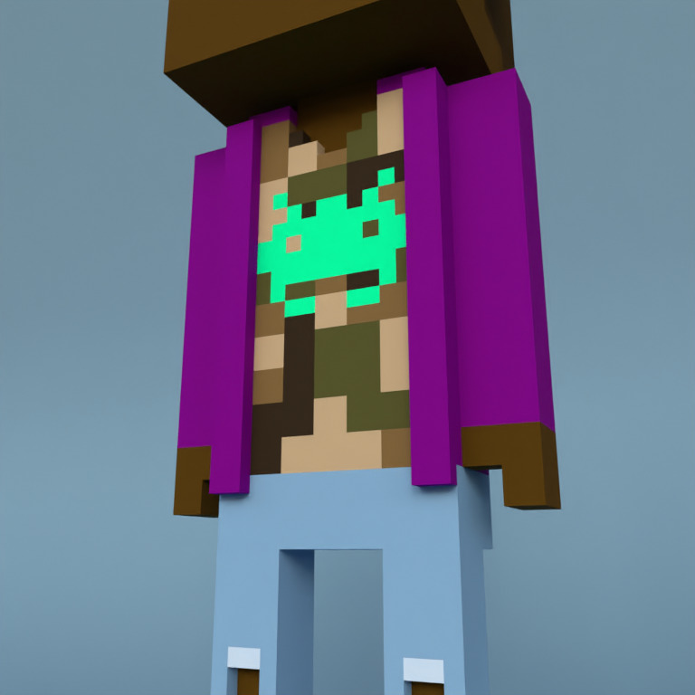 Meebit #9443 — Outfit