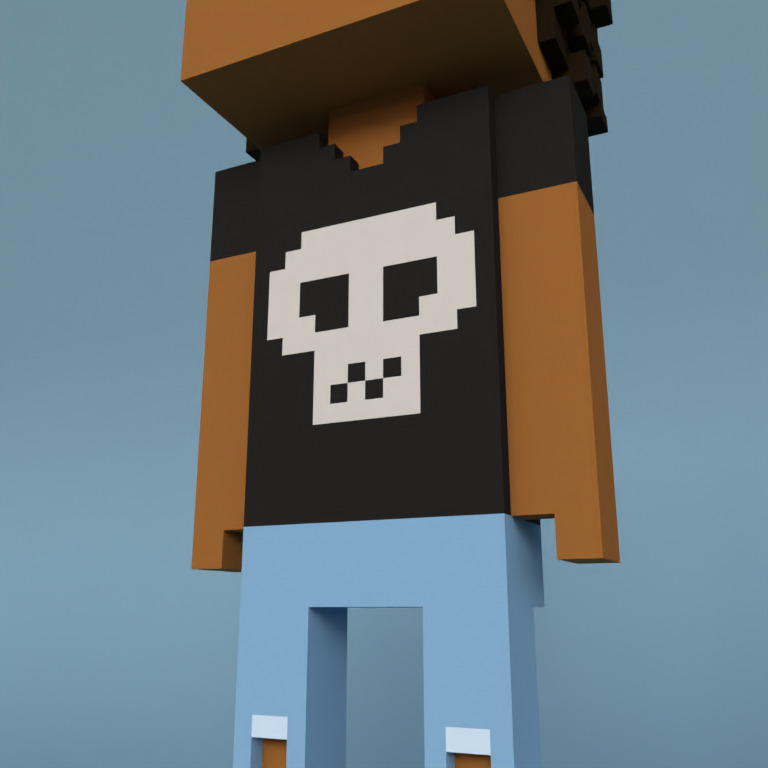 Meebit #9445 — Outfit