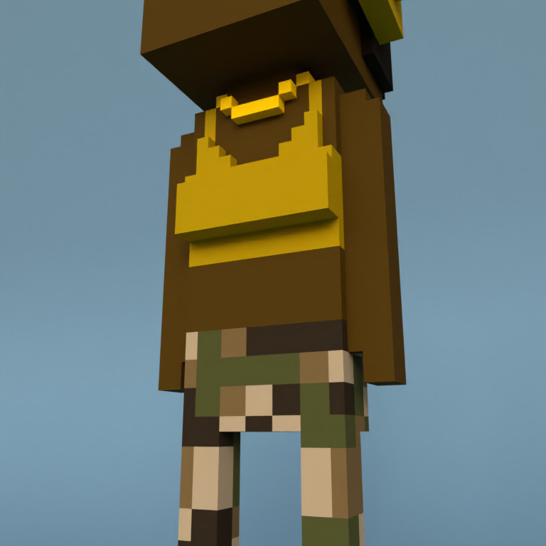 Meebit #9448 — Outfit