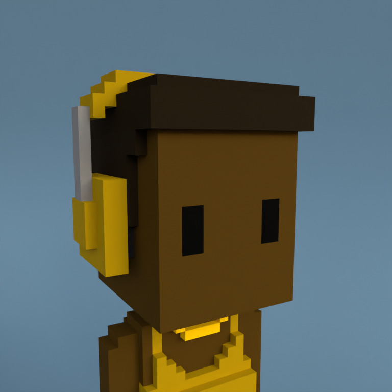 Meebit #9448 — Portrait