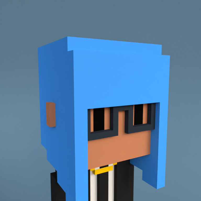 Meebit #9449 — Portrait