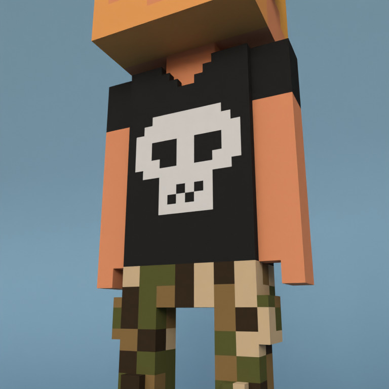 Meebit #9451 — Outfit