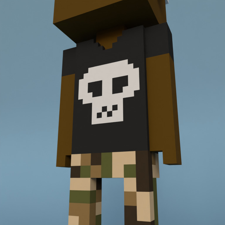 Meebit #9455 — Outfit