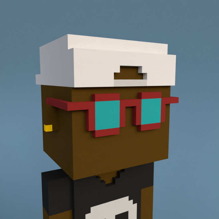 Meebit #9455 — Portrait