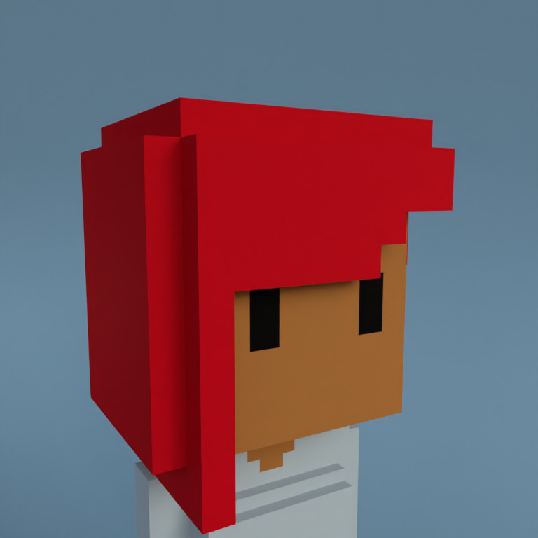 Meebit #9456 — Portrait