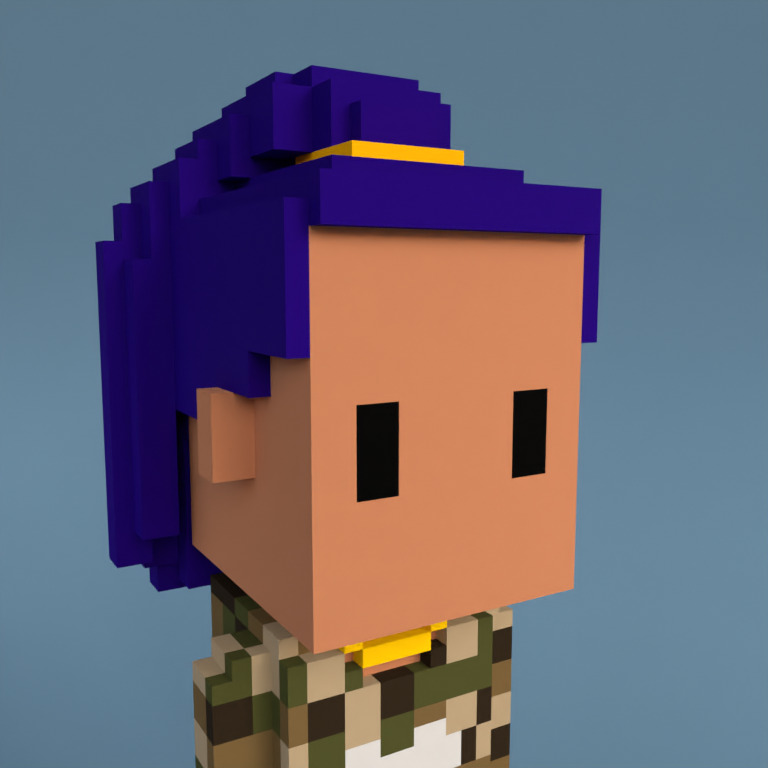 Meebit #9479 — Portrait