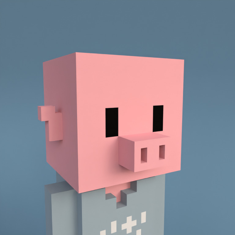 Meebit #9480 — Portrait
