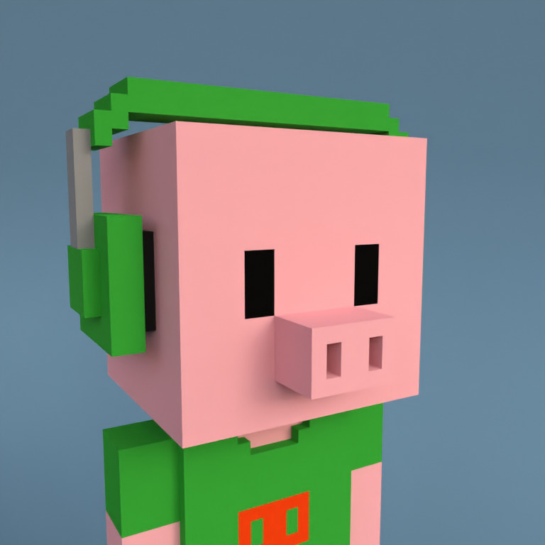 Meebit #9483 — Portrait
