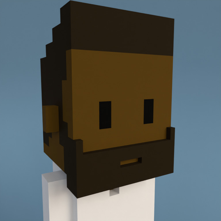 Meebit #9484 — Portrait