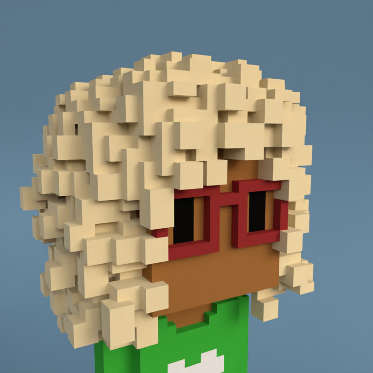 Meebit #9487 — Portrait