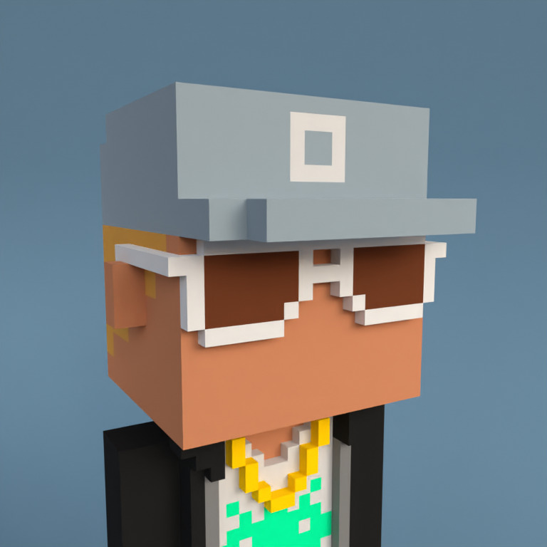 Meebit #9488 — Portrait