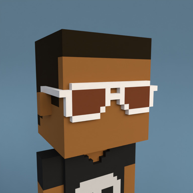 Meebit #9489 — Portrait