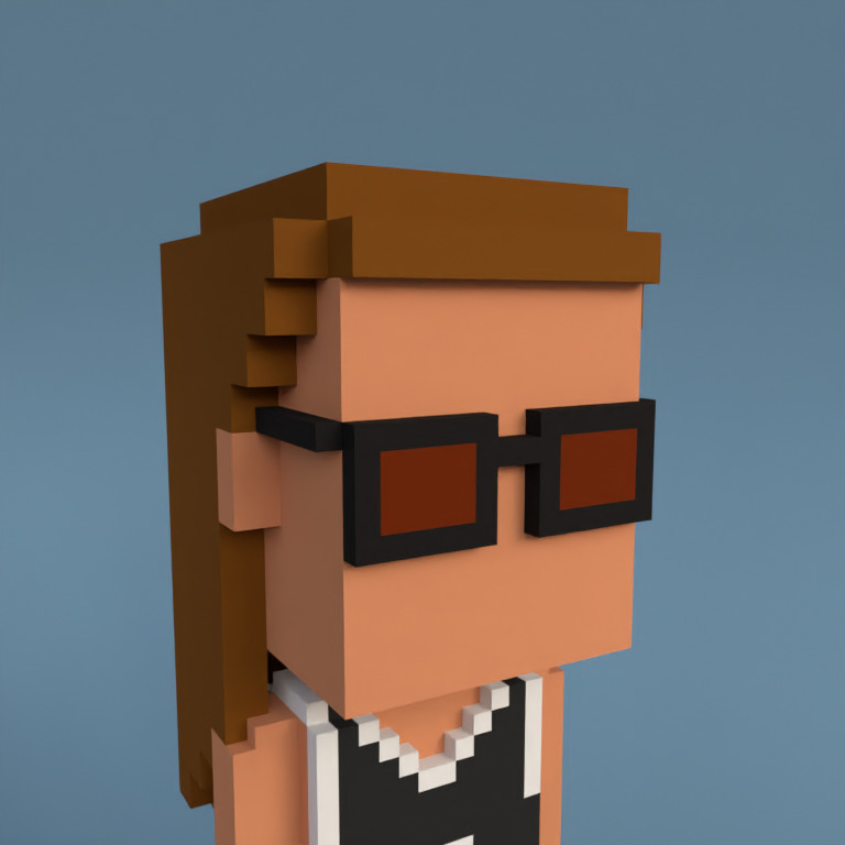 Meebit #9490 — Portrait