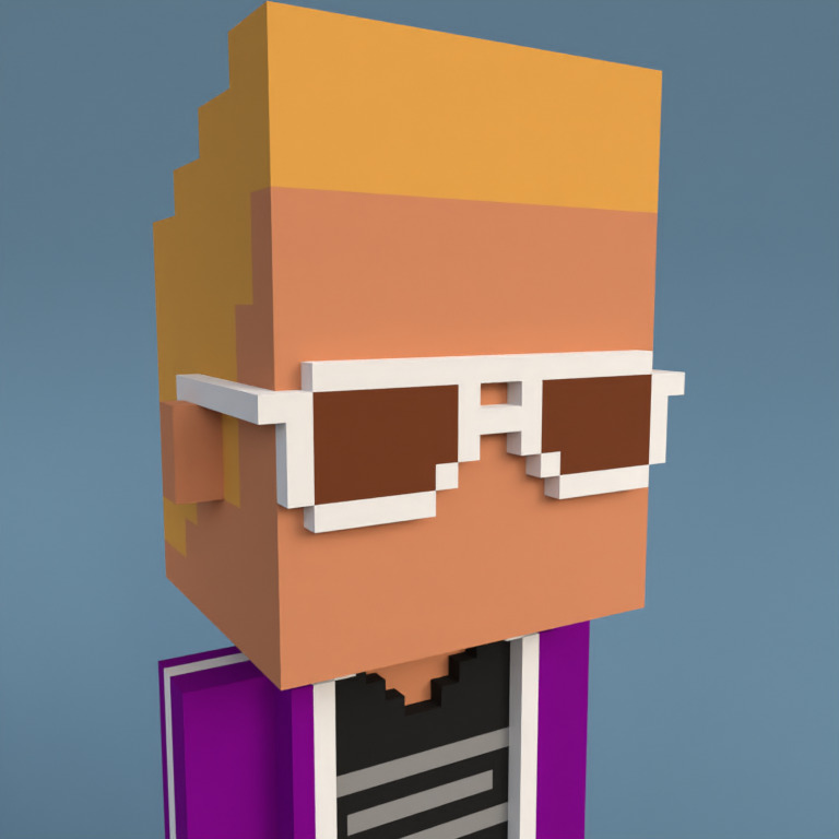 Meebit #9496 — Portrait