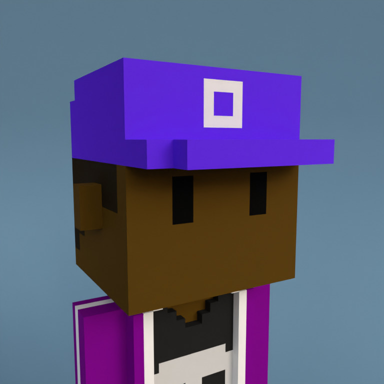 Meebit #9498 — Portrait