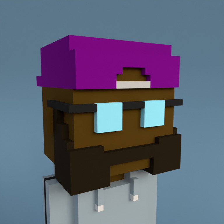 Meebit #9499 — Portrait