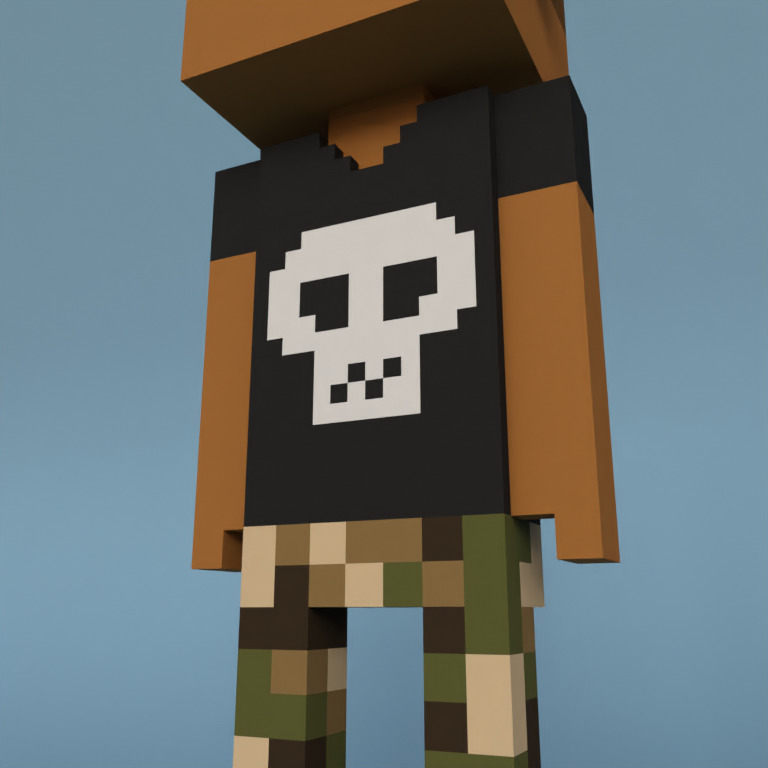 Meebit #9500 — Outfit