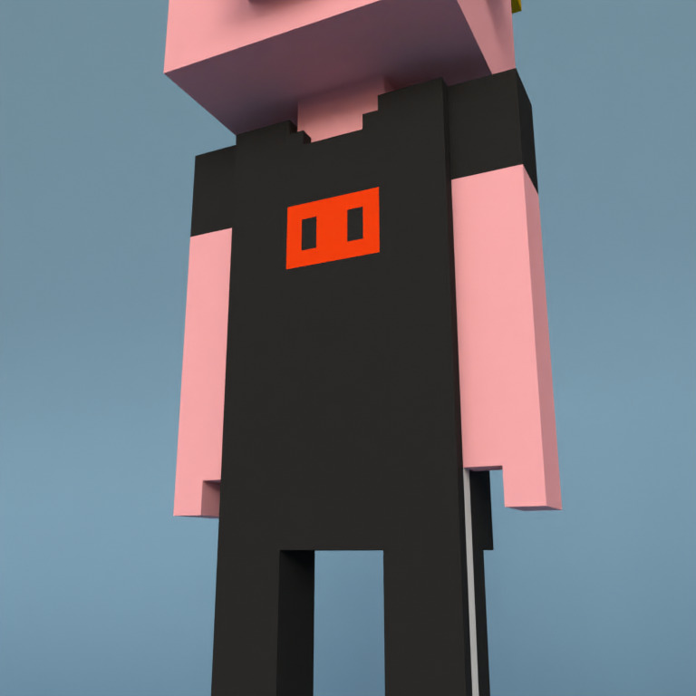 Meebit #9501 — Outfit