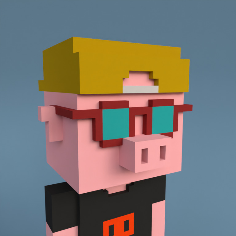Meebit #9501 — Portrait