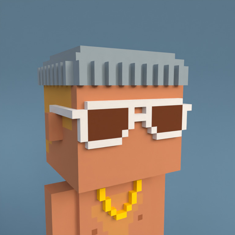 Meebit #9505 — Portrait