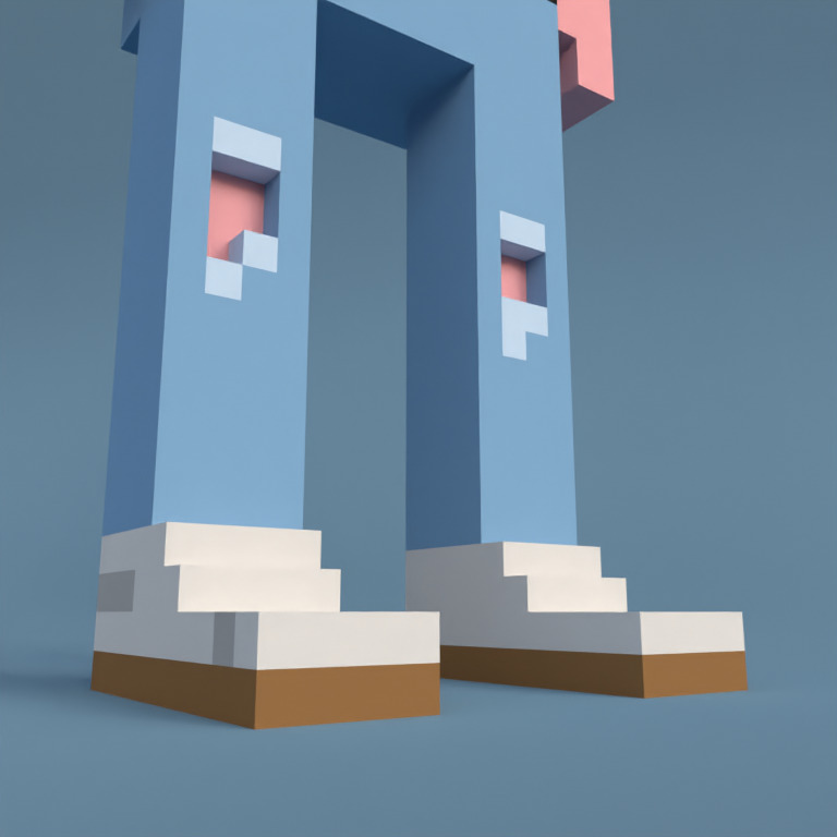 Meebit #9506 — Shoes